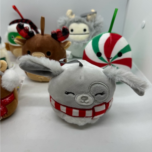 Squishmallows 4" Mini Plush Christmas Tree Ornaments 10pk Official Kellytoy - Picture 3 of 16